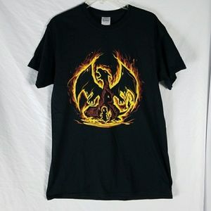 [Men's] Pokemon "Fire Starter Trio" **LIKE NEW**